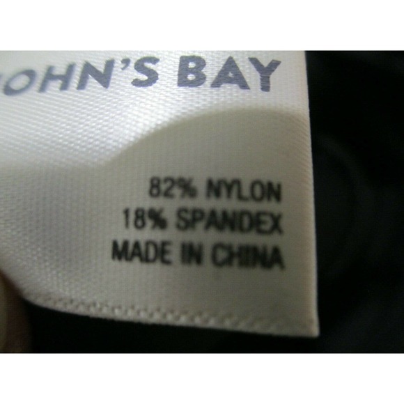 NWT $92 St Johns Bay Secretly Slender 2 Pc Swim Suit Skirted Size 8 - Picture 10 of 11